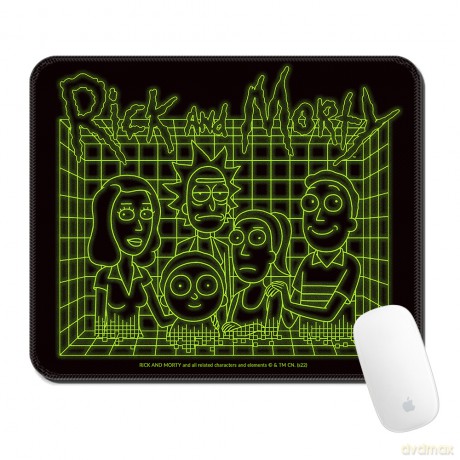 Podkładka pod mysz 32x27 Rick i Morty 027 Rick and Morty Czarny