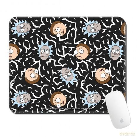 Podkładka pod mysz 32x27 Rick i Morty 029 Rick and Morty Czarny