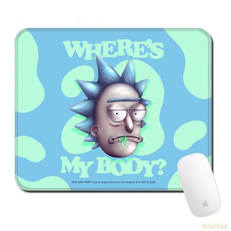 Podkładka pod mysz 32x27 Rick i Morty 034 Rick and Morty Wielobarwny