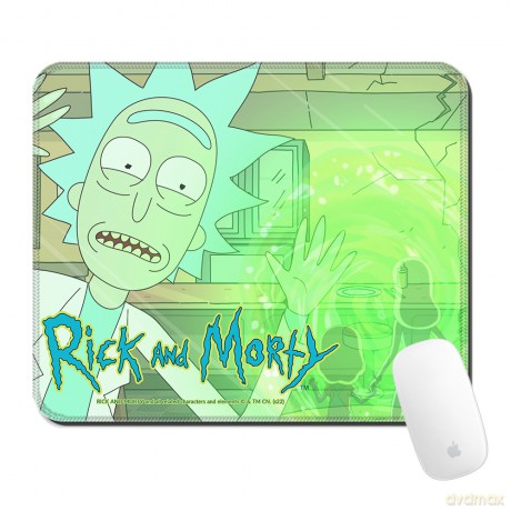 Podkładka pod mysz 32x27 Rick i Morty 035 Rick and Morty Wielobarwny