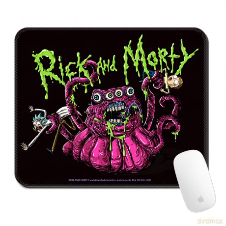 Podkładka pod mysz 32x27 Rick i Morty 036 Rick and Morty Czarny