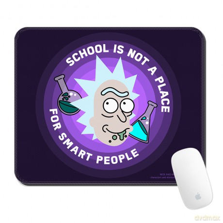 Podkładka pod mysz 32x27 Rick i Morty 037 Rick and Morty Czarny