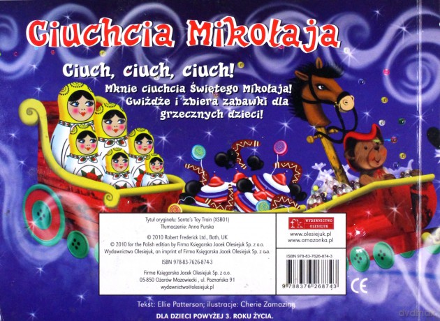 Ciuchcia Mikołaja - Anna Purska (tłum.) [KSIĄŻKA]