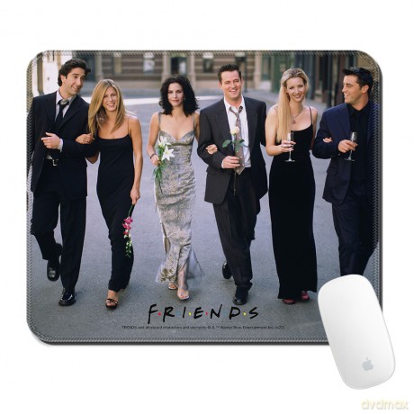 Podkładka pod mysz 32x27 Friends 021 Friends Wielobarwny