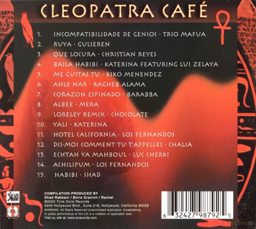 Cleopatra Cafe  [CD]