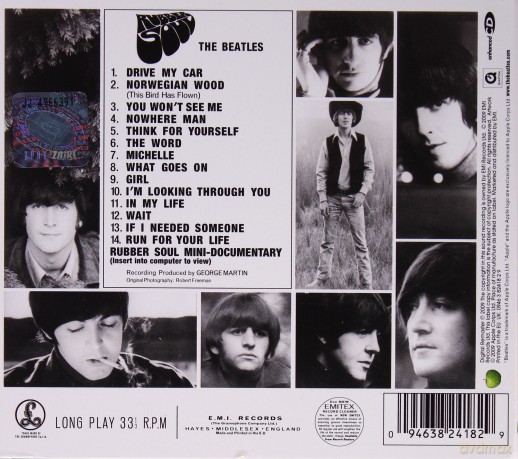 The Beatles: Rubber Soul (Remastered) (ecopack) [CD]