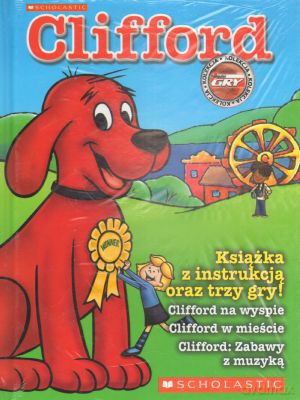 Clifford. Książka z instrukcją oraz 3 gry PC [KSIĄŻKA]