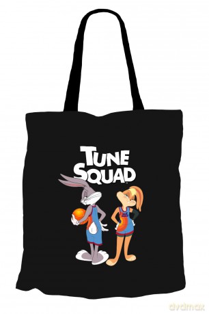 Torba Kosmiczny Mecz 022 Looney Tunes Czarny