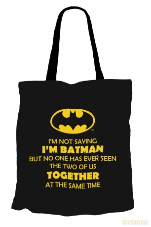 Torba Batman 053 DC Czarny