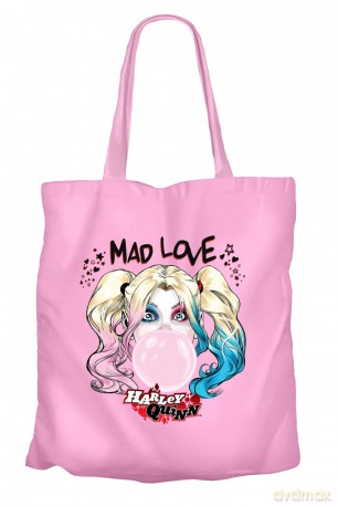 Torba Harley Quinn 001 DC Różowy