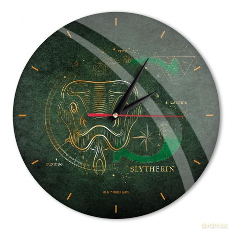 Zegar Ścienny z Połyskiem Harry Potter 011 Harry Potter Zielony