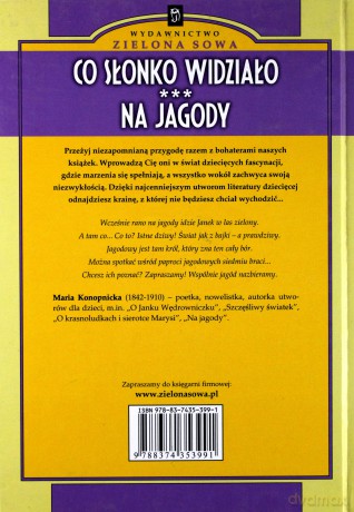 Co słonko widziało, Na jagody - Maria Konnopnicka [KSIĄŻKA]