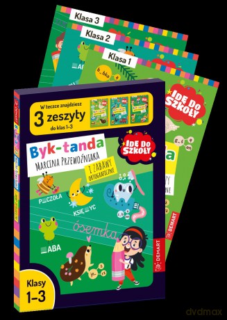 Idę do szkoły. Byk-tanda Marcina Przewoźnika i Zabawy Ortograficzne. Klasy 1-3 [KSIĄŻKA]