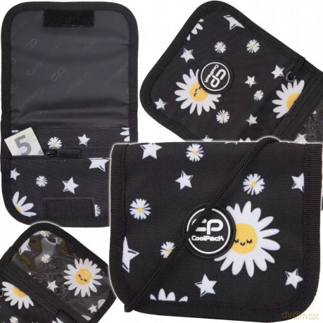 Portfel Coolpack Nill Daisy Black