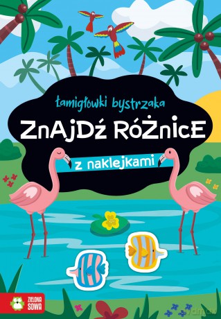 Znajdź różnice. Łamigłówki bystrzaka [KSIĄŻKA]