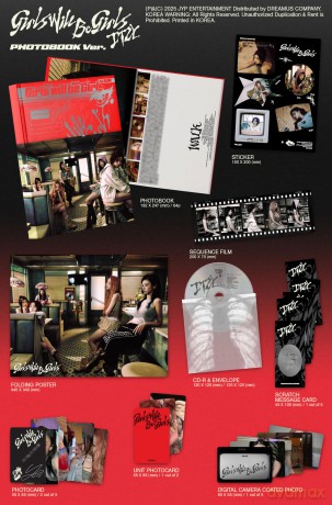Itzy: Girls Will Be Girls (Photobook Ver.) [CD]