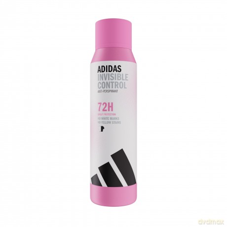 ADIDAS Invisible Control 72h Dezodorant anti-perspirant w sprayu dla kobiet 150 ml