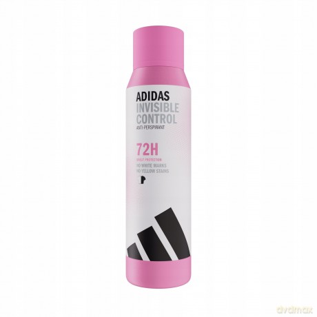 ADIDAS Invisible Control 72h Dezodorant anti-perspirant w sprayu dla kobiet 150 ml