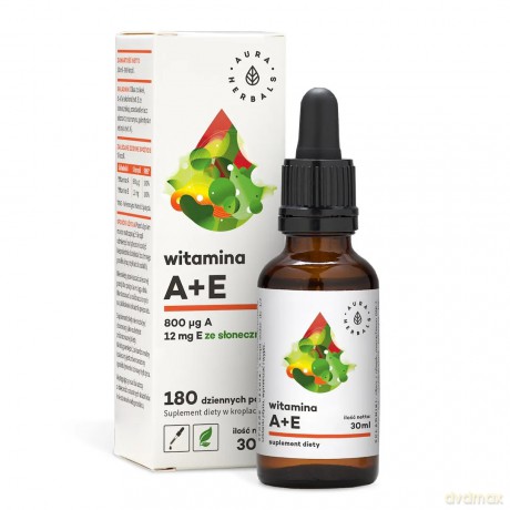 AURA Witamina A + E krople 30ml