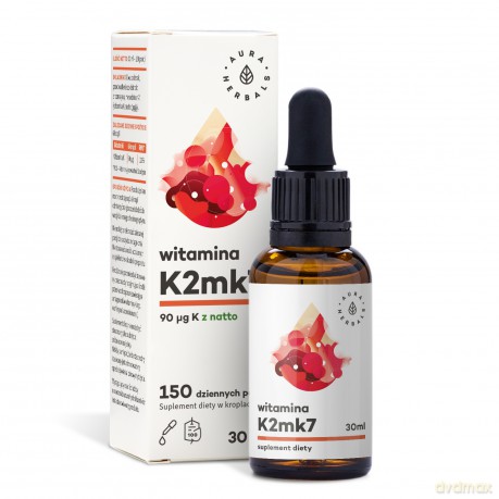 AURA Witamina K2 90mcg krople 30ml