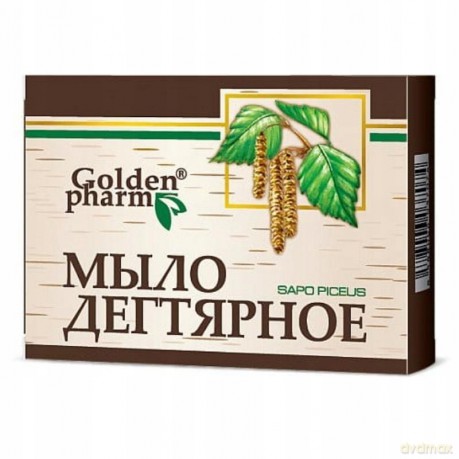 B MYDŁO Dziegciowe w kostce 70g Goden Pharm