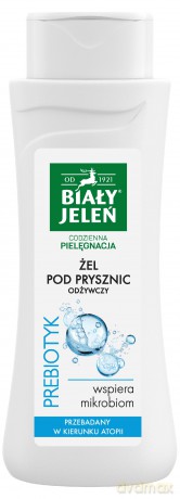 BIAŁY JELEŃ Codzienna Pielęgnacja Żel pod prysznic odżywczy - Prebiotyk 300 ml
