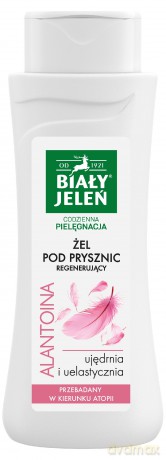 BIAŁY JELEŃ Codzienna Pielęgnacja Żel pod prysznic regenerujący - Alantoina 300 ml