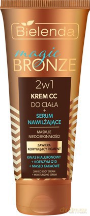 BIELENDA Magic Bronze Krem CC + Serum nawilżające 2w1 do ciała 150 ml