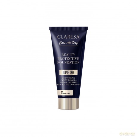 CLARESA Beauty Protective Foundation Nawilżający podkład z filtrem SPF 50 0N Fair Neutral 30 ml