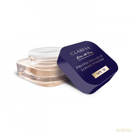 CLARESA Protective Dust Loose Powder Puder sypki utrwalający z filtrem SPF 30 Universal 5 g