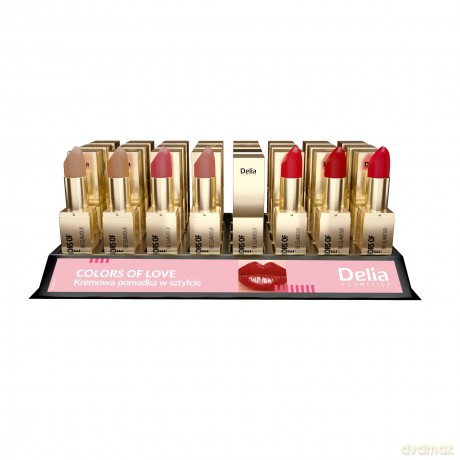 DELIA Zestaw Colors Of Love Pomadki do ust - mix