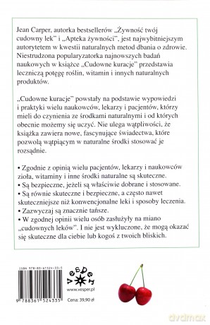 Cudowne kuracje (okładka twarda) - Jean Carper [KSIĄŻKA]
