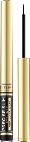 EVELINE KOL Eyeliner Precise slim wodoodporny 2,8m