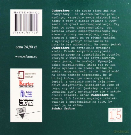 Cudzesłowa - Paweł Orzeł [KSIĄŻKA]