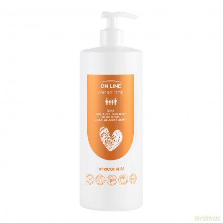 Fs On LINE FAMILY Żel i plyn 3w1 850ml Apricot