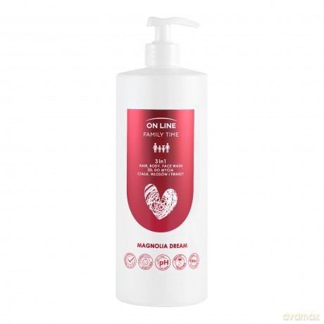 Fs On LINE FAMILY Żel i plyn 3w1 850ml Magnolia