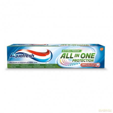 GSK AQUAFRESH Pasta IN ONE PROTECT WHITE 100 ML