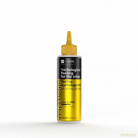 HISKIN PROFESSIONAL Peeling trychologiczny do skóry głowy - Limonka i mięta 100 ml