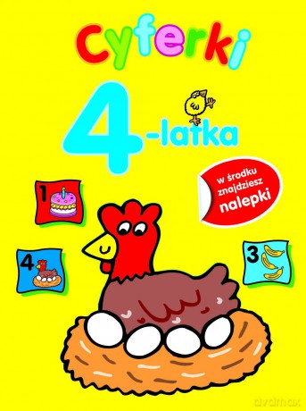 Cyferki 4-latka - Anna Wiśniewska [KSIĄŻKA]
