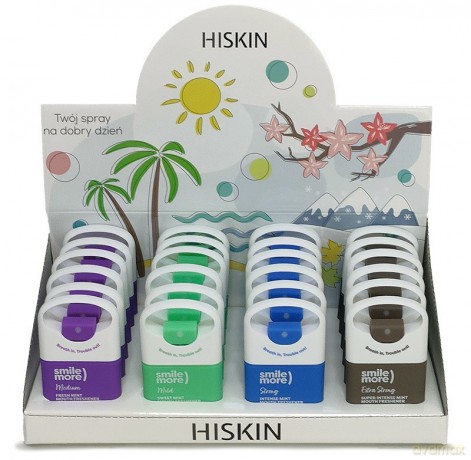 HISKIN Zestaw odświeżacze do ust mix 24 szt