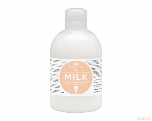 KALLOS Szampon d/włosów 1000ml Milk z prot. mleka&