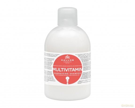 KALLOS Szampon d/włosów 1000ml Multivitamin energ&