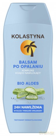 KOLASTYNA Kompleks kojąco - nawilżający Balsam po opalaniu - Bio Aloes 200 ml