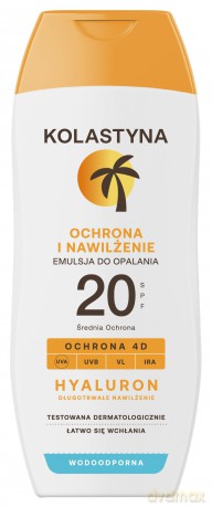 KOLASTYNA Ochrona i nawilżenie Emulsja do opalania SPF 20 200 ml