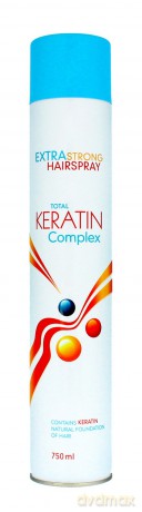 Lakier do włosów KERATIN TOTAL COMPLEX 750ml