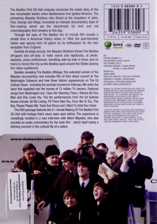 The Beatles: The First U.S. Visit [DVD]