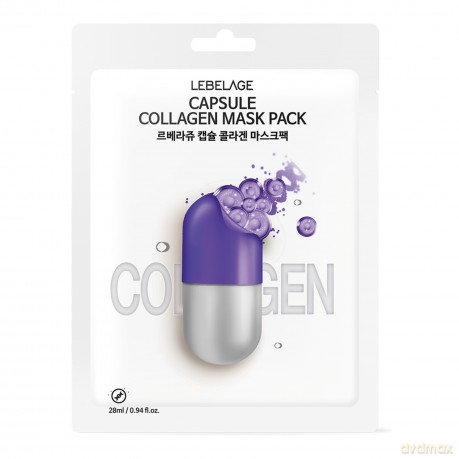 LEBELAGE Maseczka w pachcie Dr. Capsule Collagen