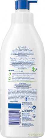 NIVEA BODY Balsam 400ml Ujędr+Odżyw.Q10 pomp&#