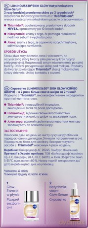 NIVEA Luminous Even Glow Serum 30 ml