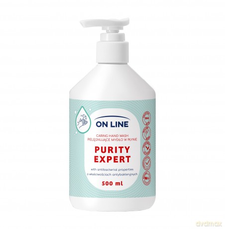 ON LINE Hipo Allergenic Pielęgnujące mydło w płynie Alantoina&Gliceryna 500 ml